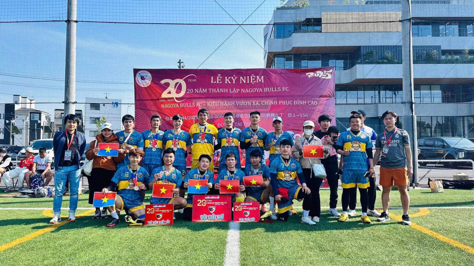 Top Dogs FC — Một thiết kế riêng cho nhà đương kim vô địch